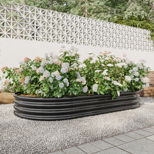 Raised Garden Bed Outdoor, Oval