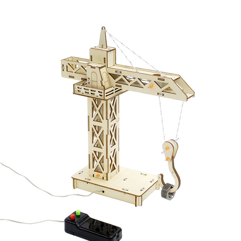 Handmade Small Crane STEM Kit