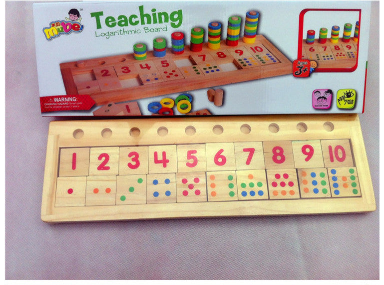 Montessori Numbers & Counting Wooden board