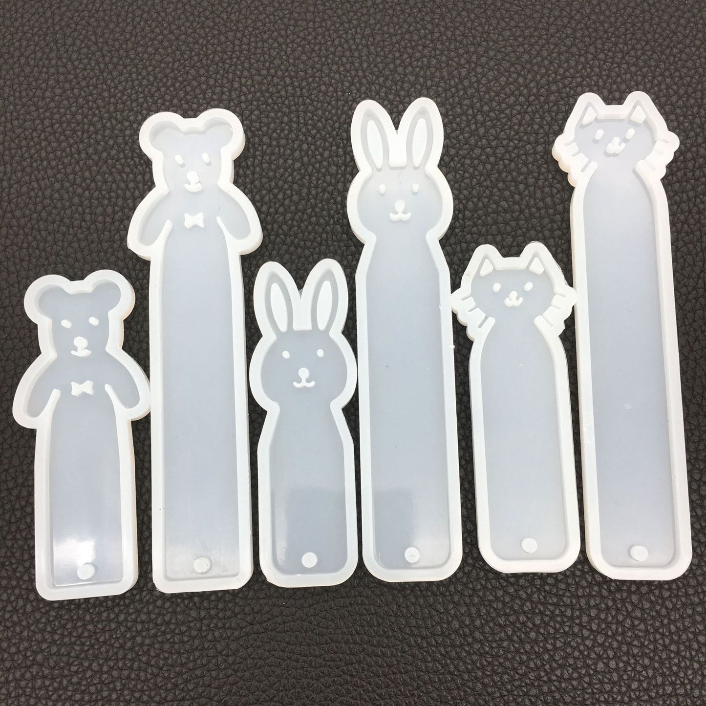 Crystal Epoxy Fish Tail Bookmark Stencil