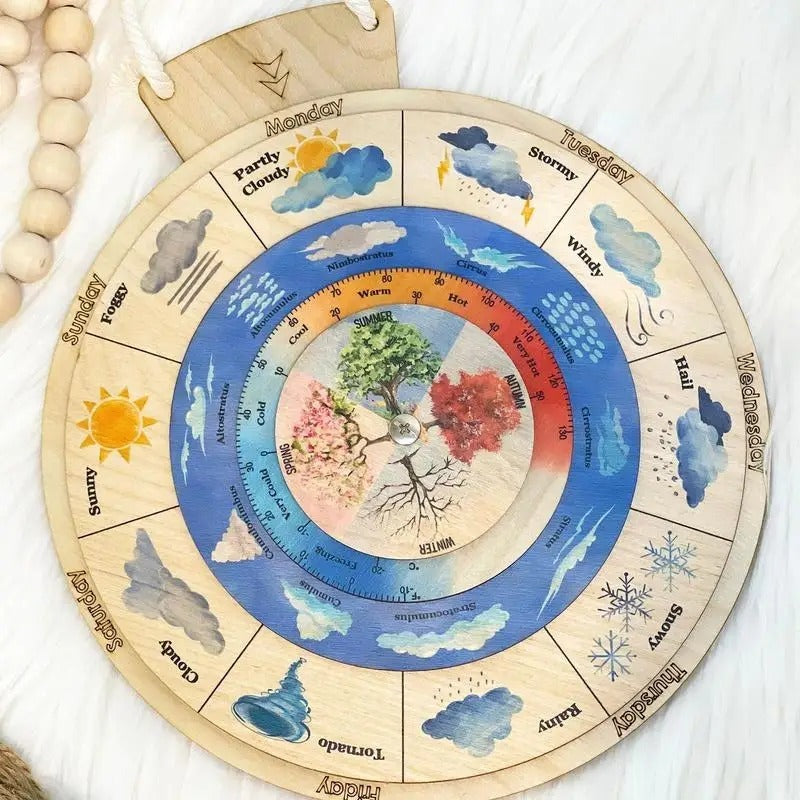 Weather Calendar Learning Toy
