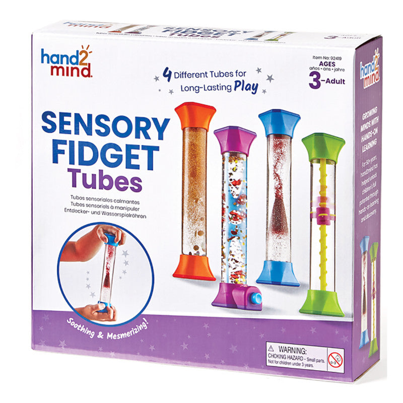 4CT SENSORY FIDGET TUBE SET