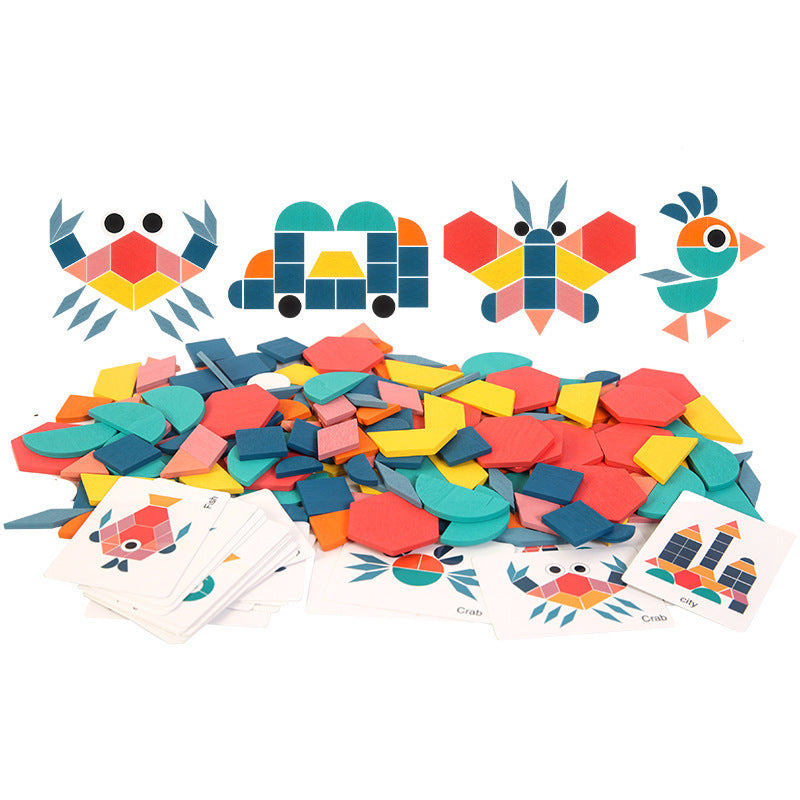 Tangram Wooden Puzzle Learning