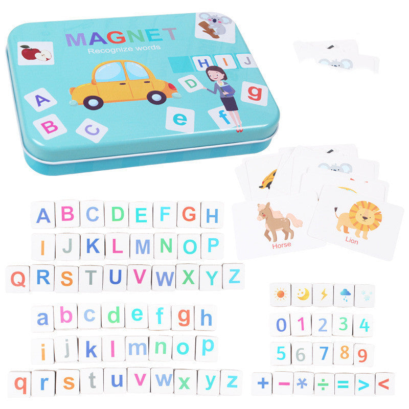 Magnetic Learning Letters & Numbers