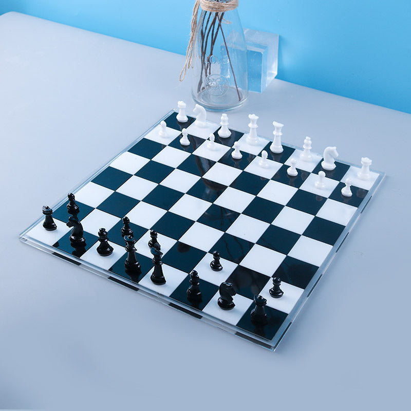 Epoxy Mold Three-dimensional Chess Silicone Mold