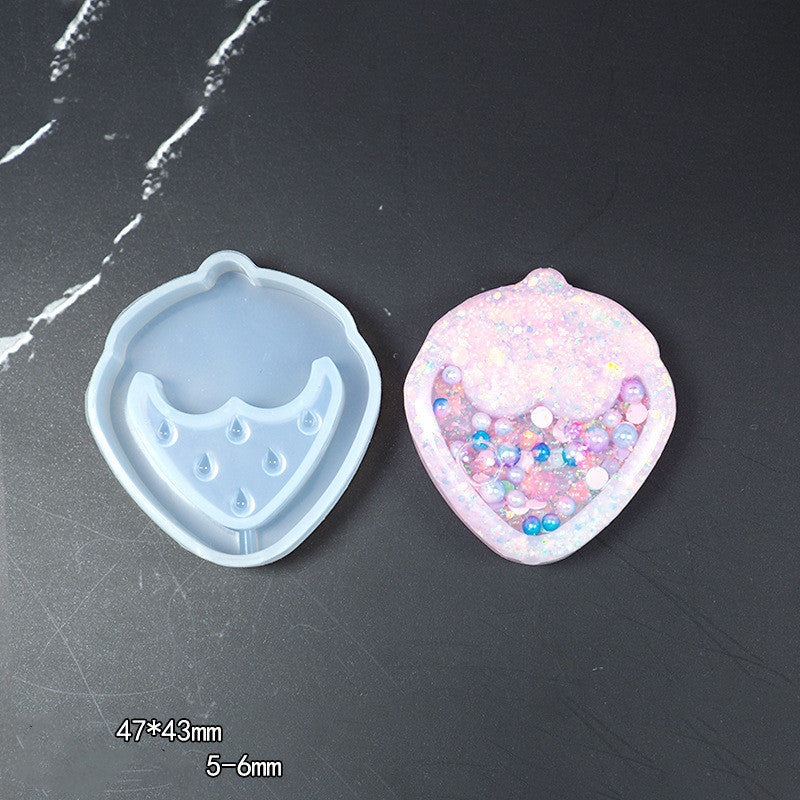 Quicksand Mold Love Crystal Epoxy