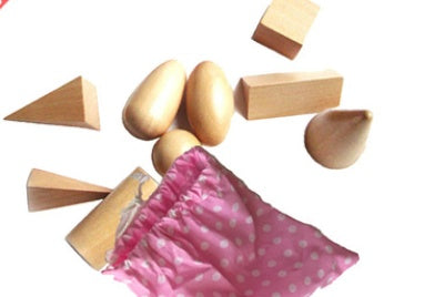 Montessori geometric three-dimensional Shapes