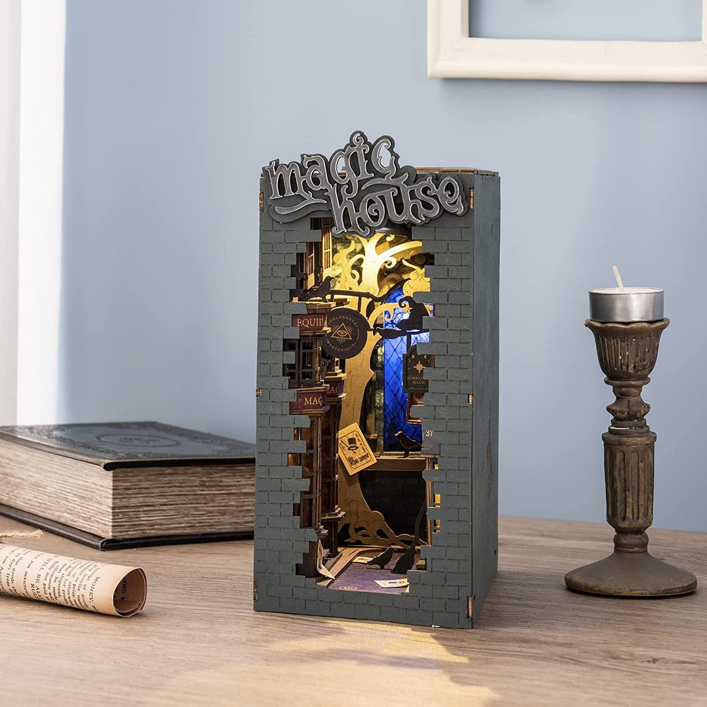 Robotime Rolife Book Nooks Series Stories In Books