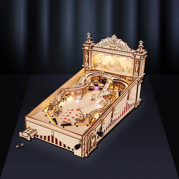 ROKR 3D Puzzle Pinball Machine STEM Kit