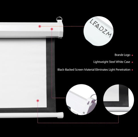 STEM Projection Motorized Screen
