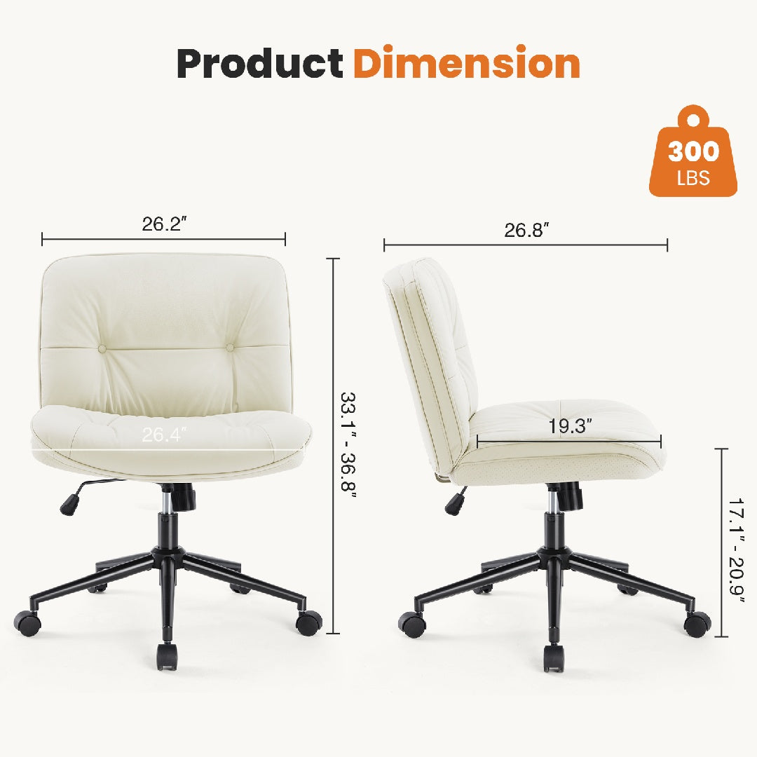 Swivel Height Adjustable Comfy Computer Chair