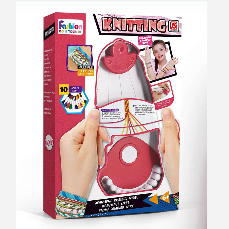 DIY Bracelet Weaving Machine Jewelry Making Craft Kit