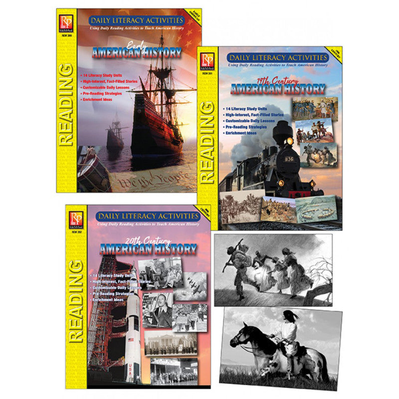 DAILY LITERACY HISTORY BOOK SET