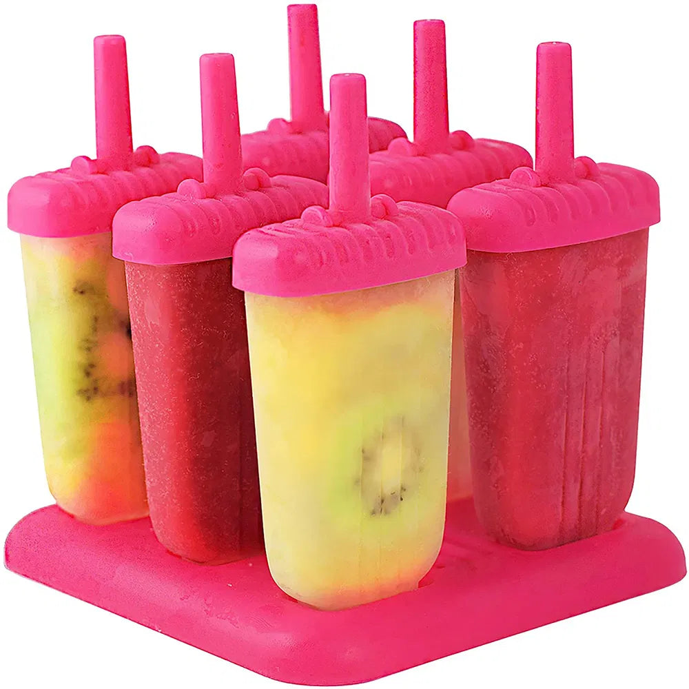 6Pcs Popsicle Molds Reusable
