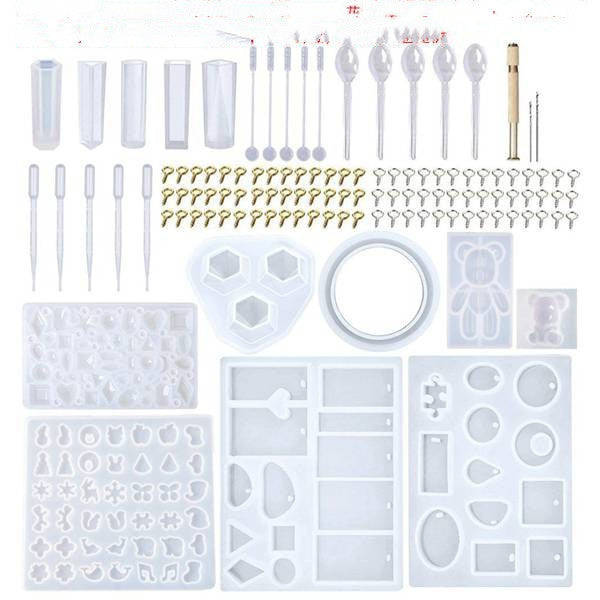 DIY Pendant Rubber Epoxy Mould Set