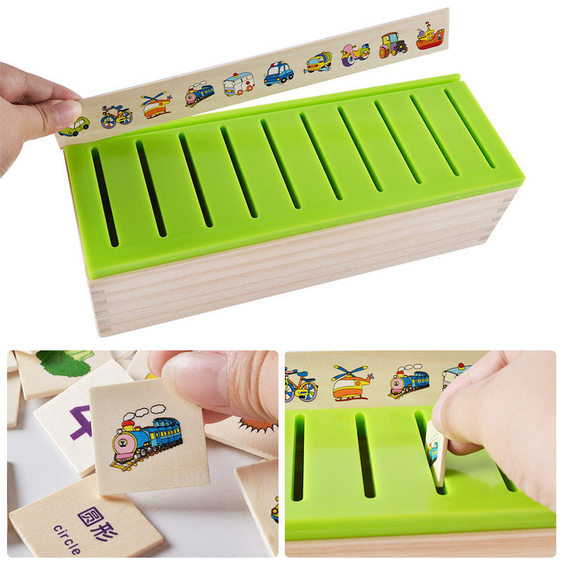 Mathematical Matching Montessori Wood Box