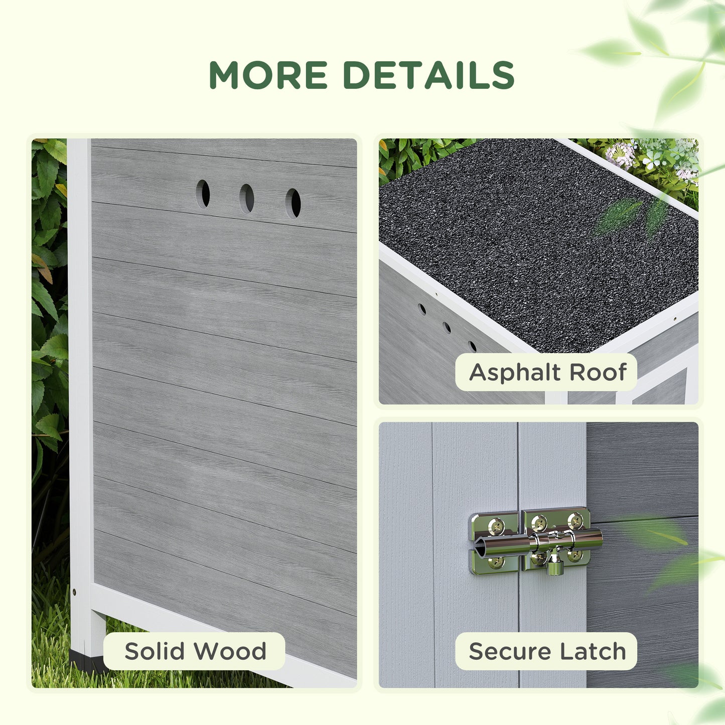 Wooden Duck Coop with Openable Roof, Removable Floor, Double Doors, Ramp, for 2-4 Ducks