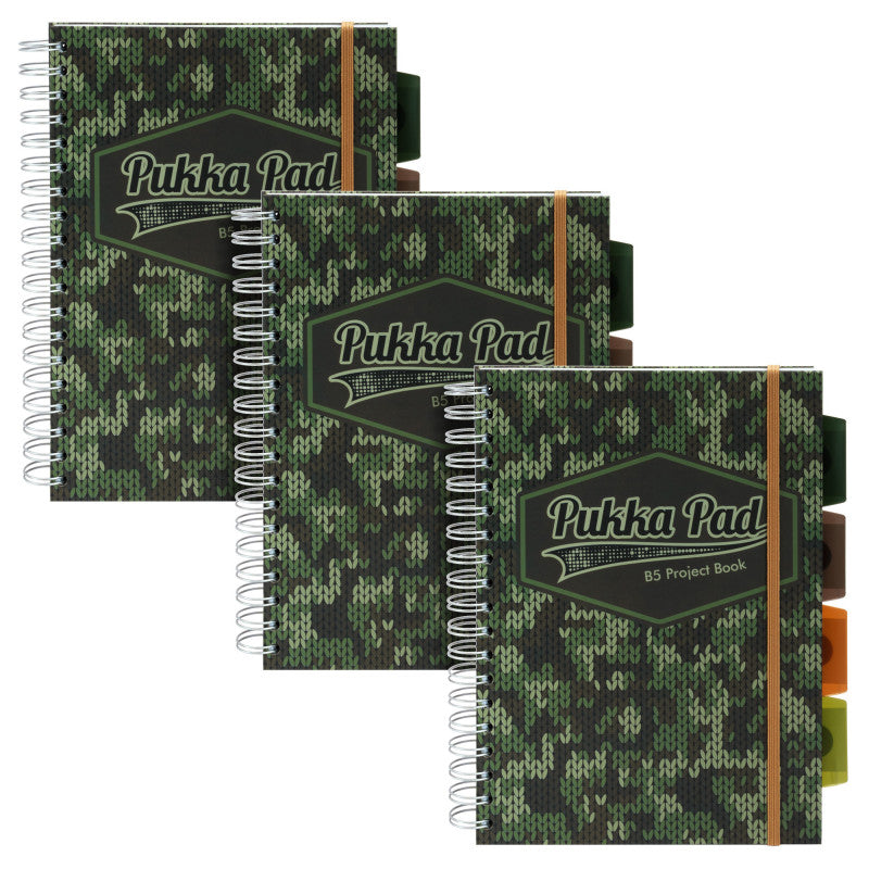 CAMO B5 PROJECT BOOK PACK 3
