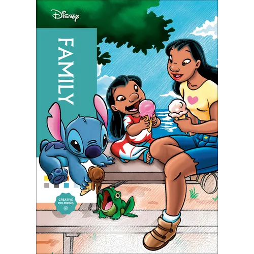 Disney Mystery Coloring: Family: A Color by Number Book