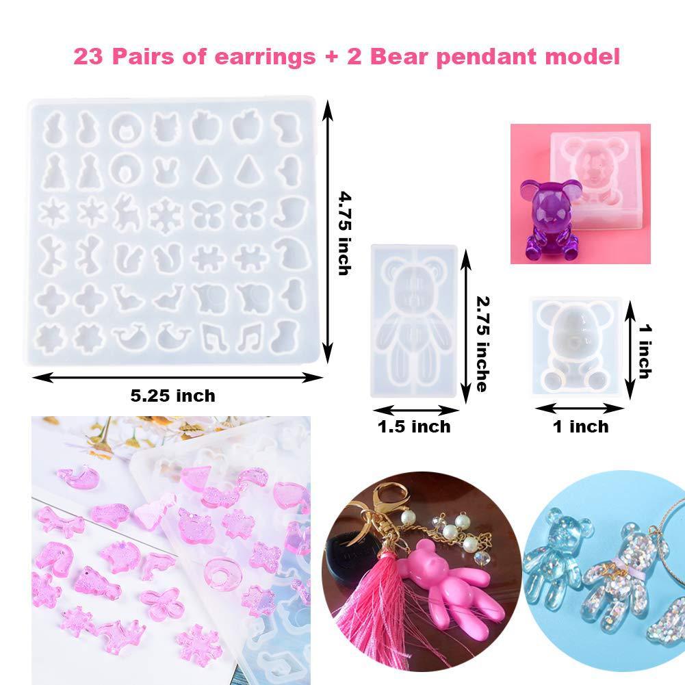 DIY Pendant Rubber Epoxy Mould Set
