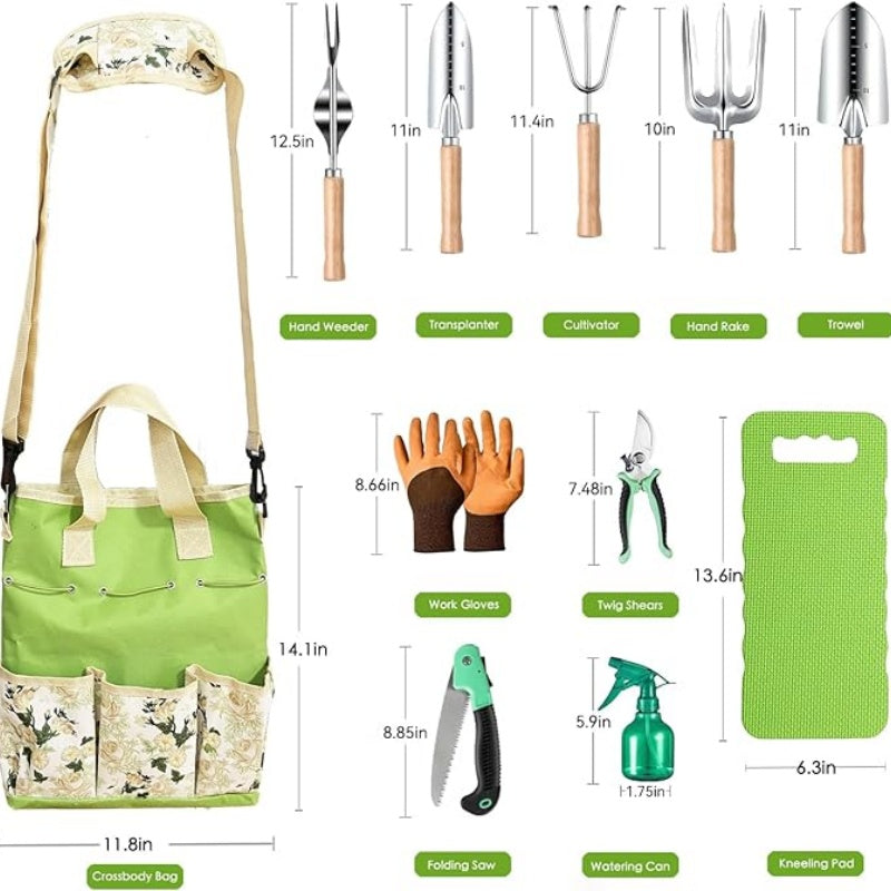 Gardening Tool Set With Pruning Shears