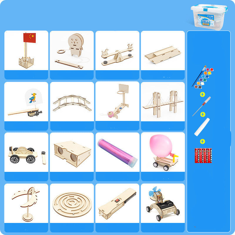 Physical Science Equipment Experimental Materials Pack STEM DIY Kit (Large Kit)
