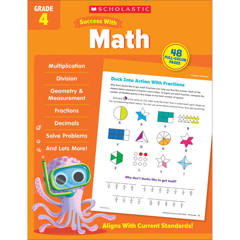 SUCCESS WITH MATH GR 4 BOOK