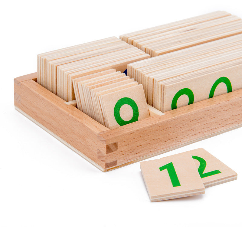 Wooden Montessori material Mathematics teaching aid
