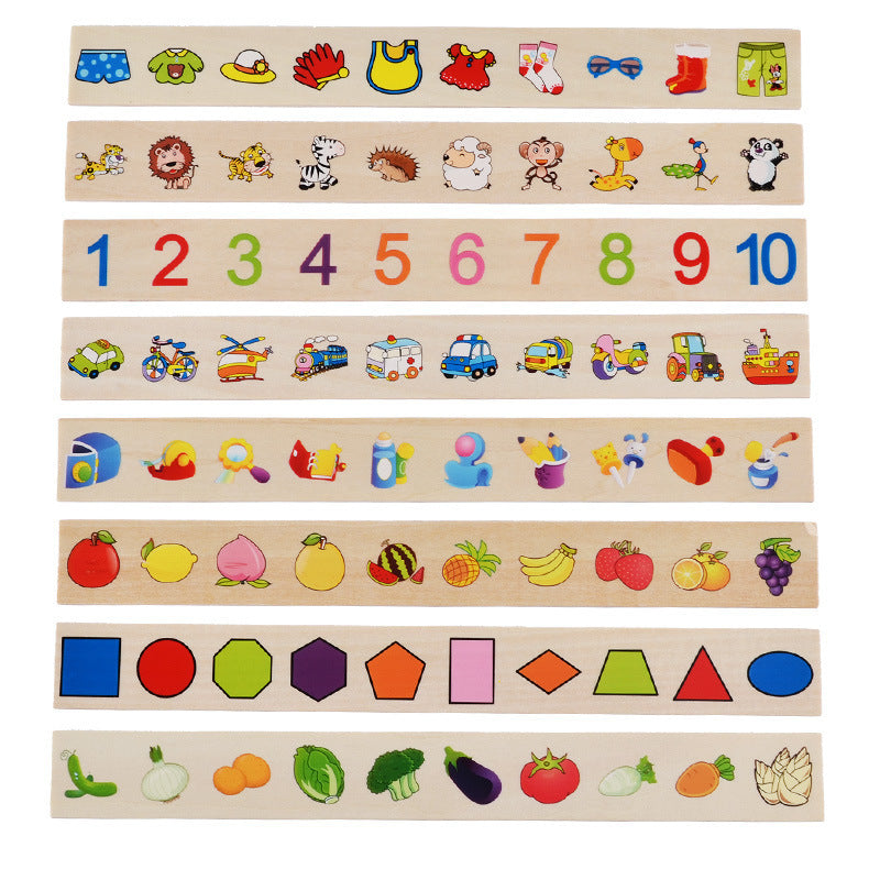 Mathematical Matching Montessori Wood Box