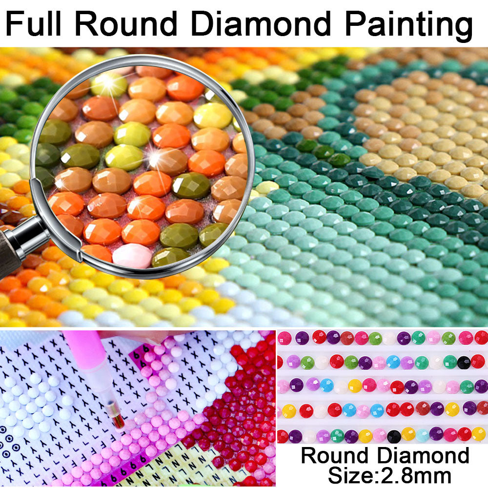 5D Fox Theme Diamond Painting