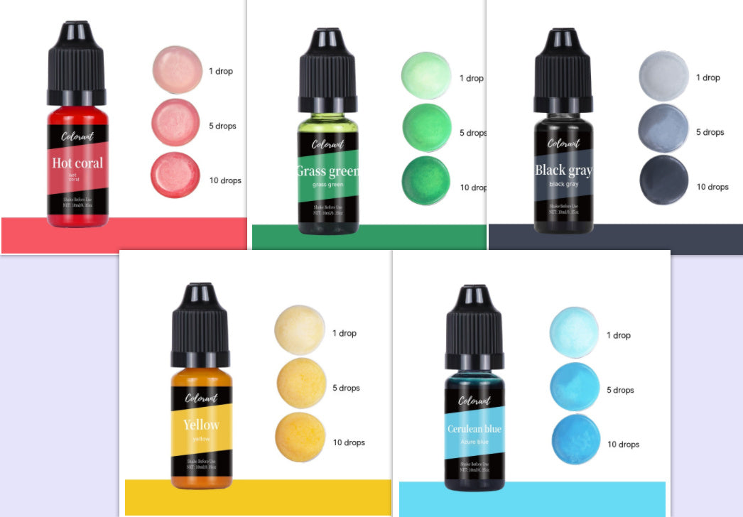 DIY Art Candle Color Concentrate