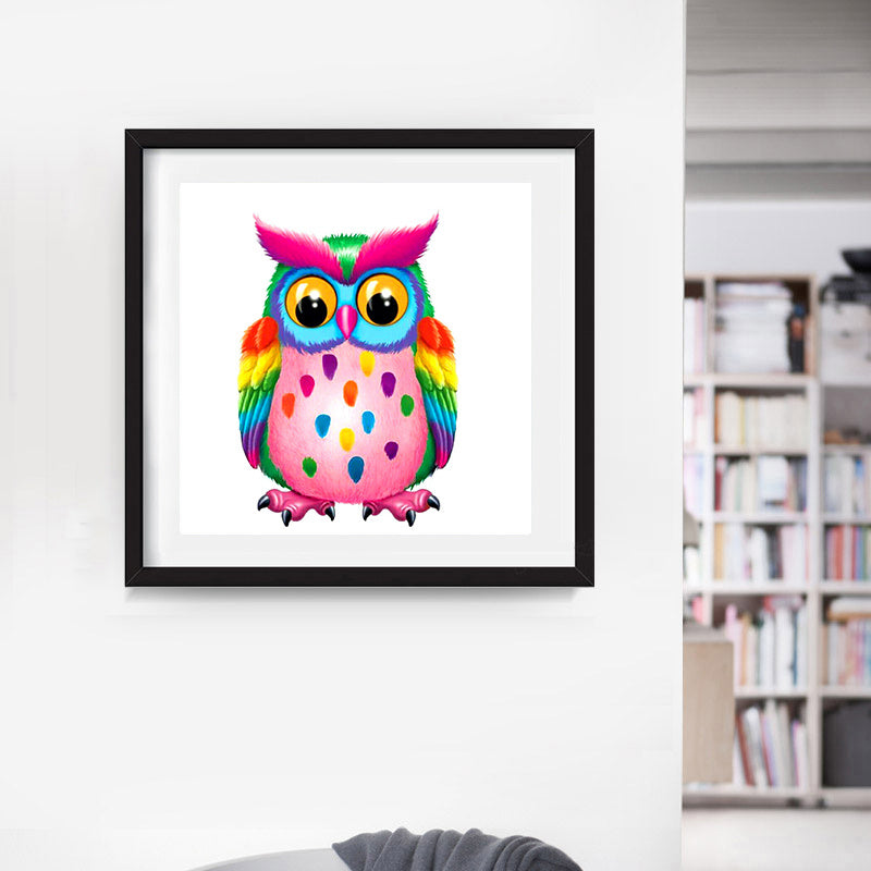 Diamond Painting 5D Colorful Owl