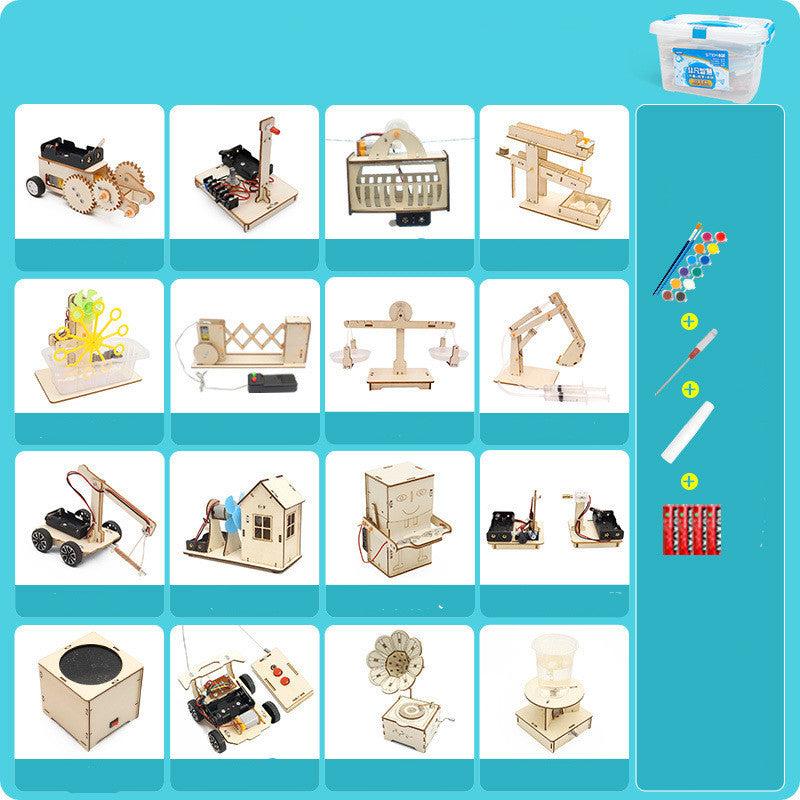 Physical Science Equipment Experimental Materials Pack STEM DIY Kit (Large Kit)