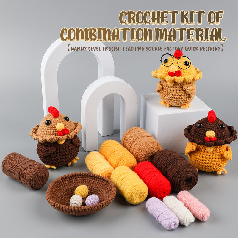 Converter Chicken Diy Crochet Material Package