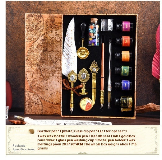 Feather Pen Kit Dipping Pen Craft Set