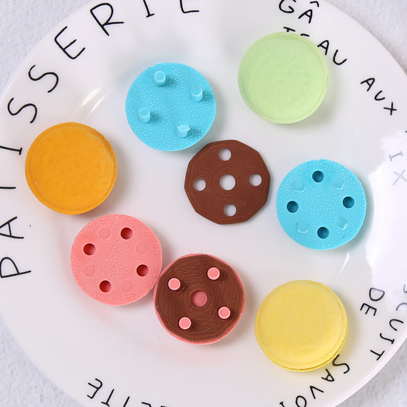 creative macaron eraser