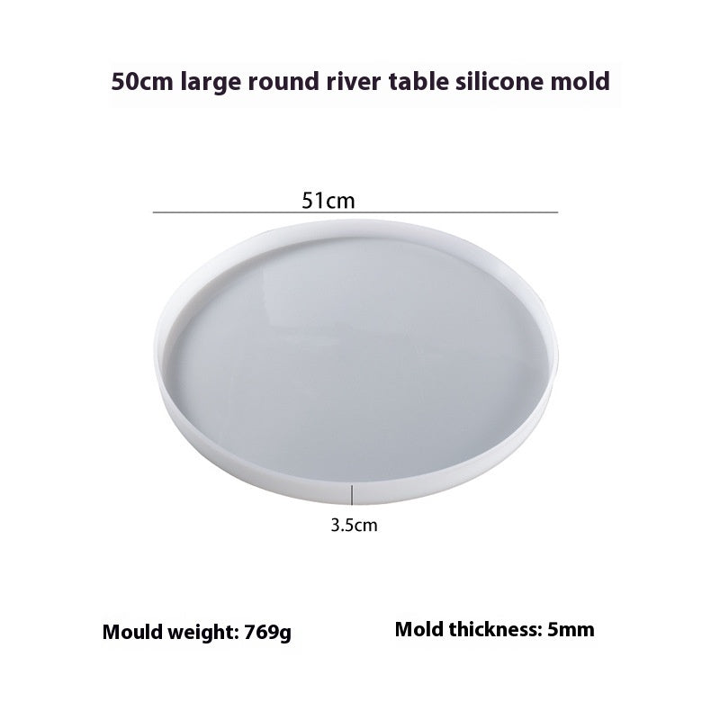 Diy Oversized Round Table Epoxy Mold Kit