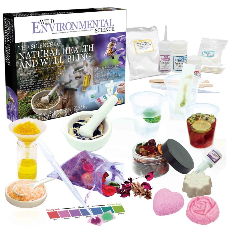 NATURAL HEALTH AND WELL BEING SCIENCE KIT