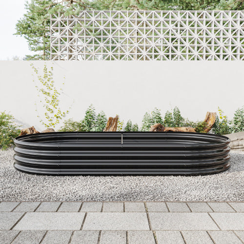 Raised Garden Bed Outdoor, Oval
