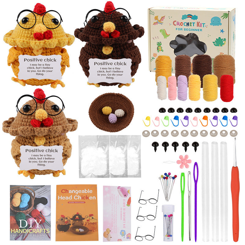 Converter Chicken Diy Crochet Material Package