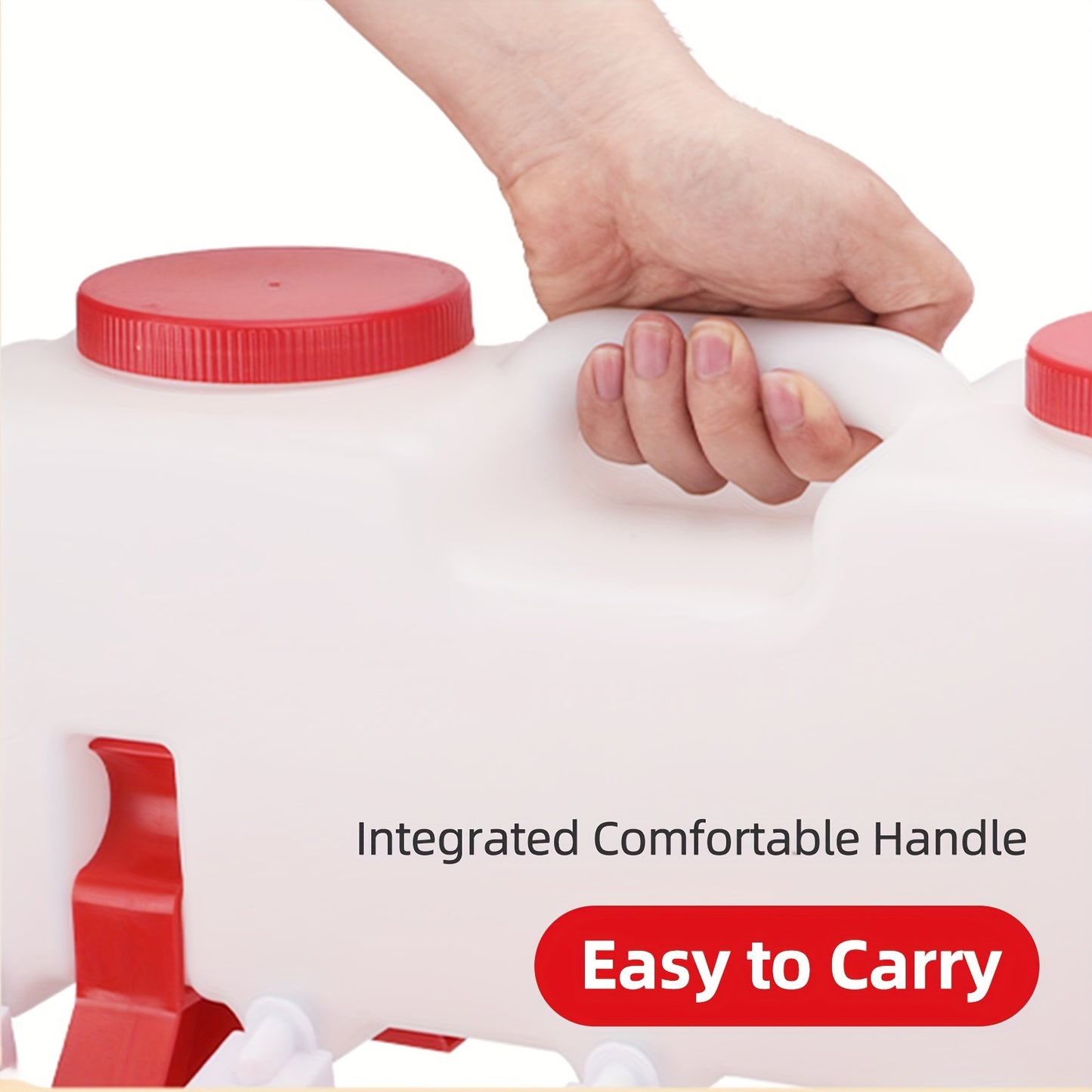 Automatic Plastic Poultry Water Feeder - 1pc, Automatic Water Dispenser for Chicken Coop