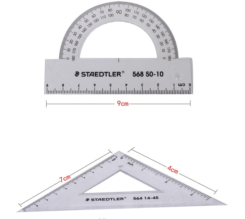 Geometry Math Protractor Set