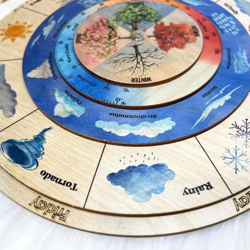 Weather Calendar Learning Toy
