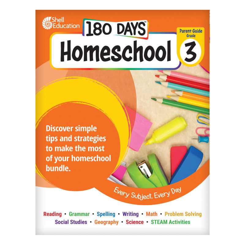 180 DAYS HOMESCHOOL GRADE 3 SET