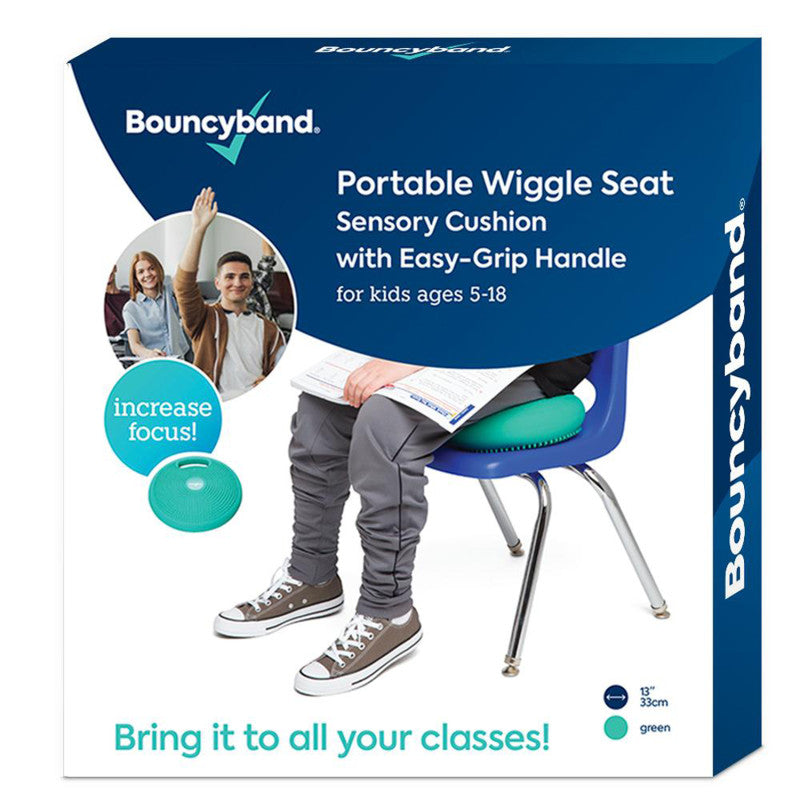 PORTABLE WIGGLE SEAT GREEN BOUNCYBAND sensory