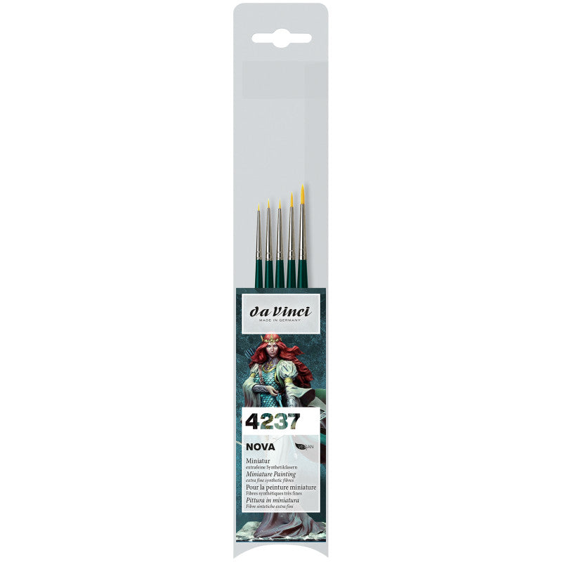 NOVA MINIATURE DETAIL 5 PAINT BRUSH SET