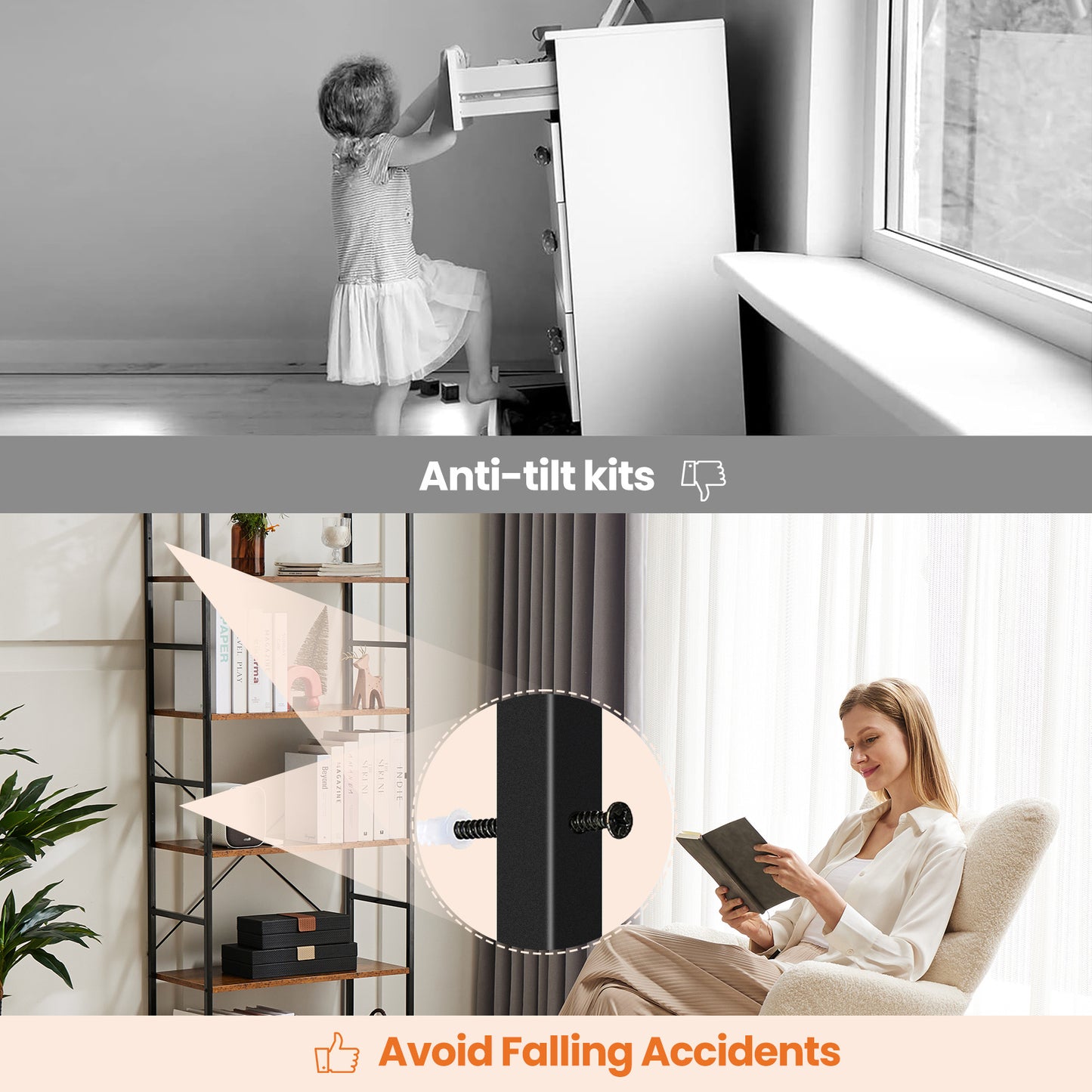 5-storey Bookshelf