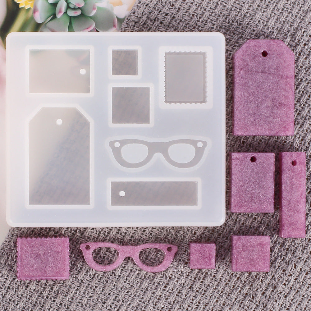 Home Simple Crystal Epoxy Pendant Mould