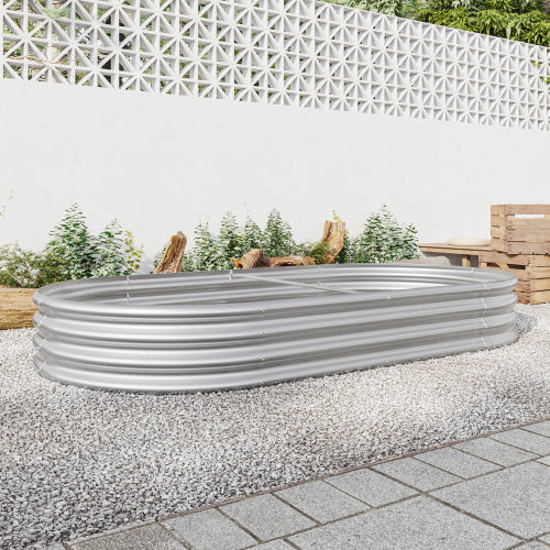 Raised Garden Bed Outdoor, Oval