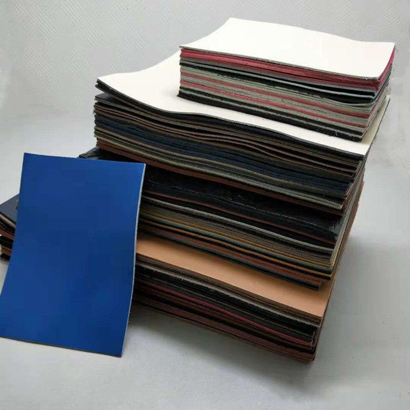 Cowhide Cube Hand Practice Leather Sewing Material
